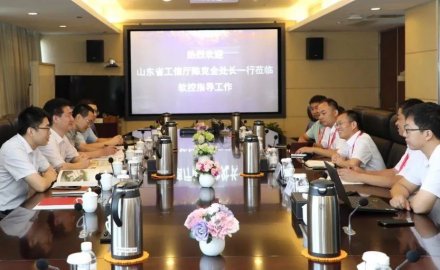 省工信厅陈克全处长一行到fb体育调研